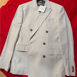 Calvin Klein Men's Beige Suit